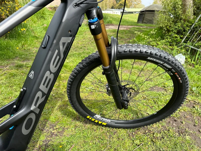 Orbea Wild FS M-Team Large Electric Bike 2022 Custom Black/Grey -6